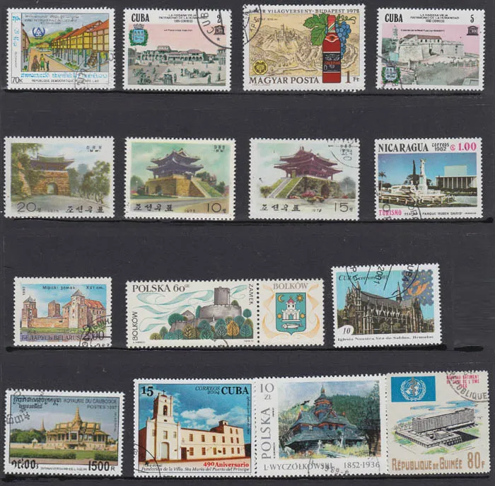 50Pcs/Pack Architecture Building All Different From Many Countries NO Repeat Unused Postage Stamps for Collecting
50Pcs/Pack Architecture Building All Different From Many Countries NO Repeat Unused Postage Stamps for Collecting