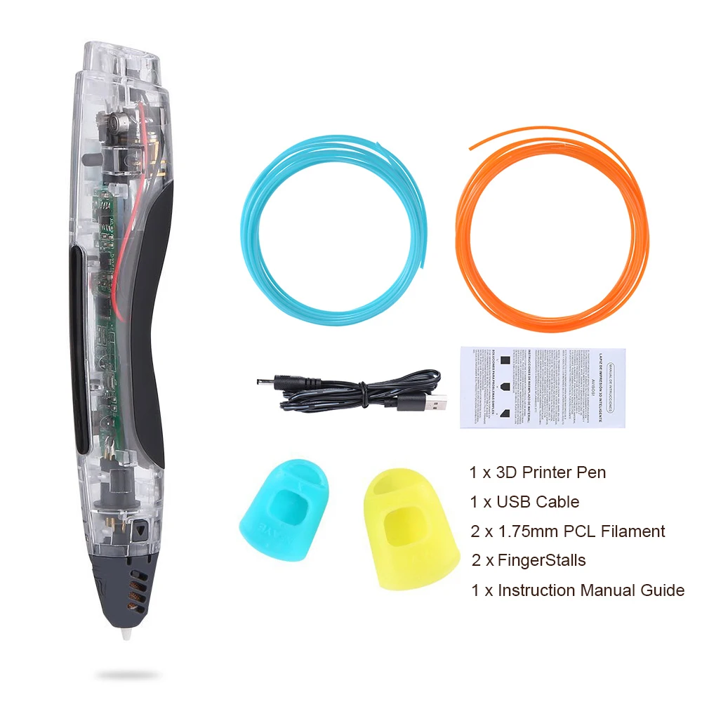 3d Printing Pen Use 1.75mm Low Temperature PCL Filament 3D Drawing Pens With USB Date Cable Best Toy For Kids Explore Creation
3d Printing Pen Use 1.75mm Low Temperature PCL Filament 3D Drawing Pens With USB Date Cable Best Toy For Kids Explore Creation