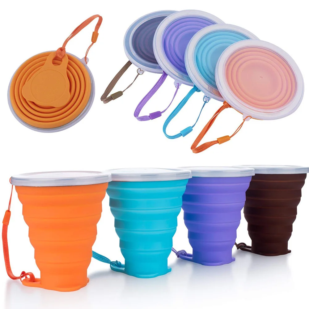 High Quality Silicone Portable Folding Cup Dstproof Cover Outdoor Coffee Cups Children Available Travel Telescopic Sport Mug
High Quality Silicone Portable Folding Cup Dstproof Cover Outdoor Coffee Cups Children Available Travel Telescopic Sport Mug