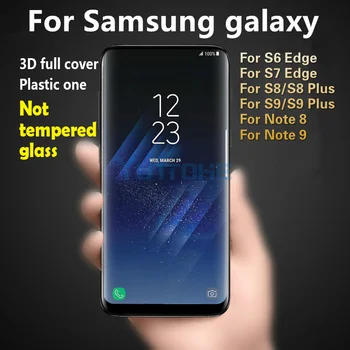 Full Coverage Clear Soft TPU Screen Protector Film For Samsung S8 S9 Plus Note 9 8 S6 S7 Edge Curved Not Tempered Glass 100pcs
Full Coverage Clear Soft TPU Screen Protector Film For Samsung S8 S9 Plus Note 9 8 S6 S7 Edge Curved Not Tempered Glass 100pcs