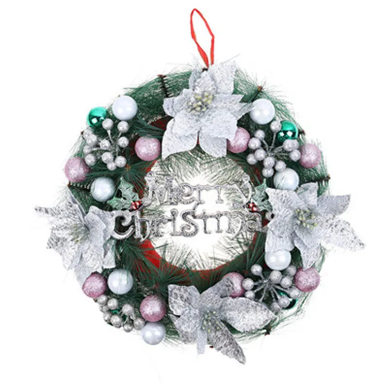 Christmas Wreath Decor For Xmas Party Door Wall Hanging Garland Ornament christmas wreath decor for home 30CM
Christmas Wreath Decor For Xmas Party Door Wall Hanging Garland Ornament christmas wreath decor for home 30CM