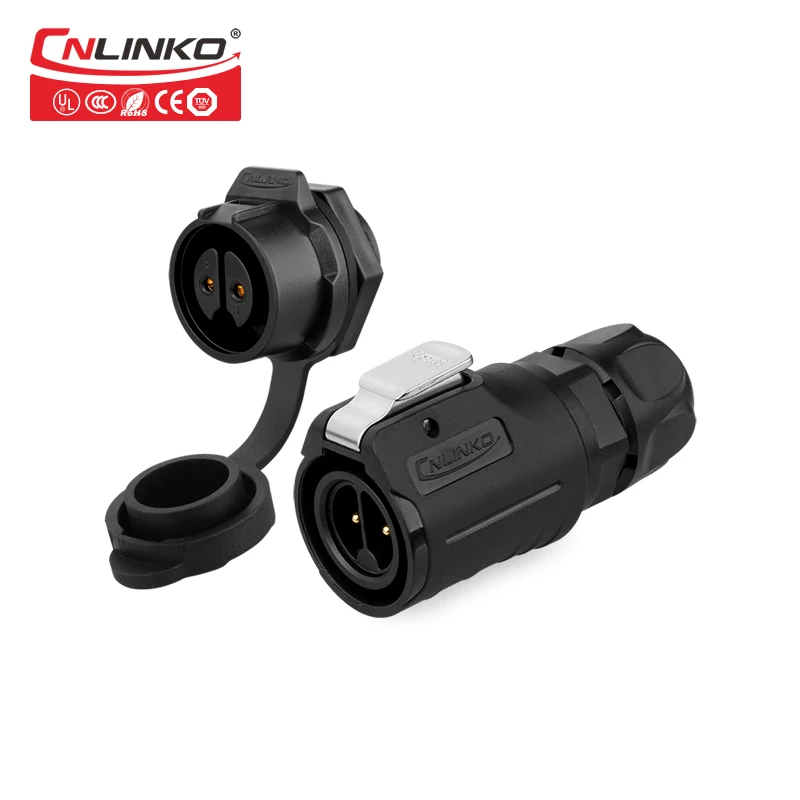 M16 2 Pin IP67 Waterproof Connector For Industry Electric Circular Connector Male Plug Panel Mount Female Socket AC/DC
M16 2 Pin IP67 Waterproof Connector For Industry Electric Circular Connector Male Plug Panel Mount Female Socket AC/DC