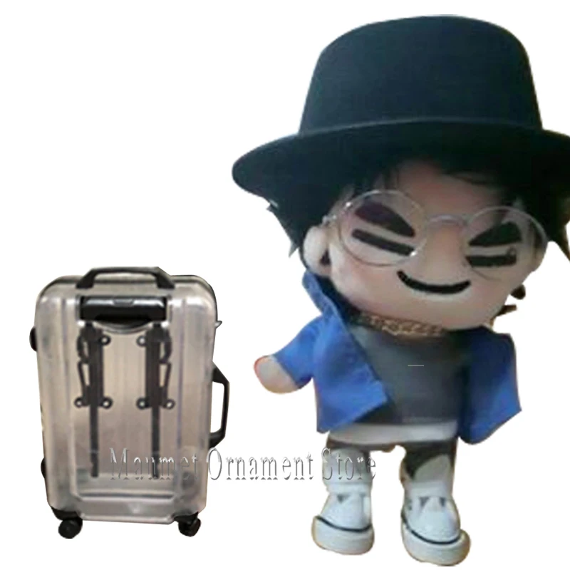 20-25cm GOT7 dolls scene accessory suitcase draw-bar box Stuffing Plush accessories trolley case
20-25cm GOT7 dolls scene accessory suitcase draw-bar box Stuffing Plush accessories trolley case