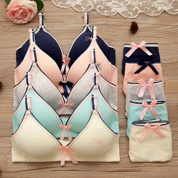Fatimu Sweet Cute Lolita Lingerie Women Intimates Cotton Comfort Young Girl Underwear Soutien Push Up Bra Set Underweat Gather
Fatimu Sweet Cute Lolita Lingerie Women Intimates Cotton Comfort Young Girl Underwear Soutien Push Up Bra Set Underweat Gather