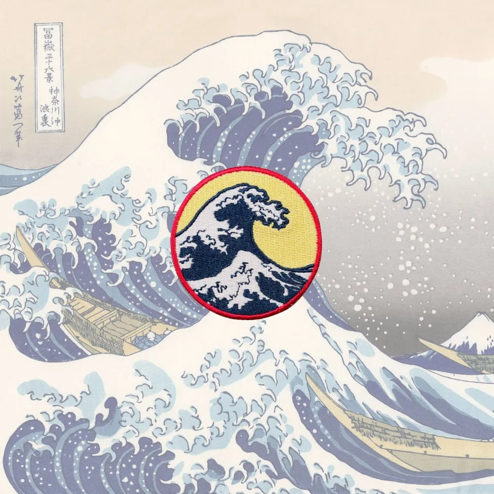 The Floating World Japanese Custom patch for clothing iron on embroidery appliques badges for decorate clothing Jeans Jackets
The Floating World Japanese Custom patch for clothing iron on embroidery appliques badges for decorate clothing Jeans Jackets