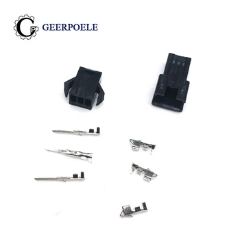 10 pcs/lot SM 2.54mm 3 Pin Female and Male Housing Splice Terminals Connector AWG 28-22 SM-3P SM-3R JST
10 pcs/lot SM 2.54mm 3 Pin Female and Male Housing Splice Terminals Connector AWG 28-22 SM-3P SM-3R JST