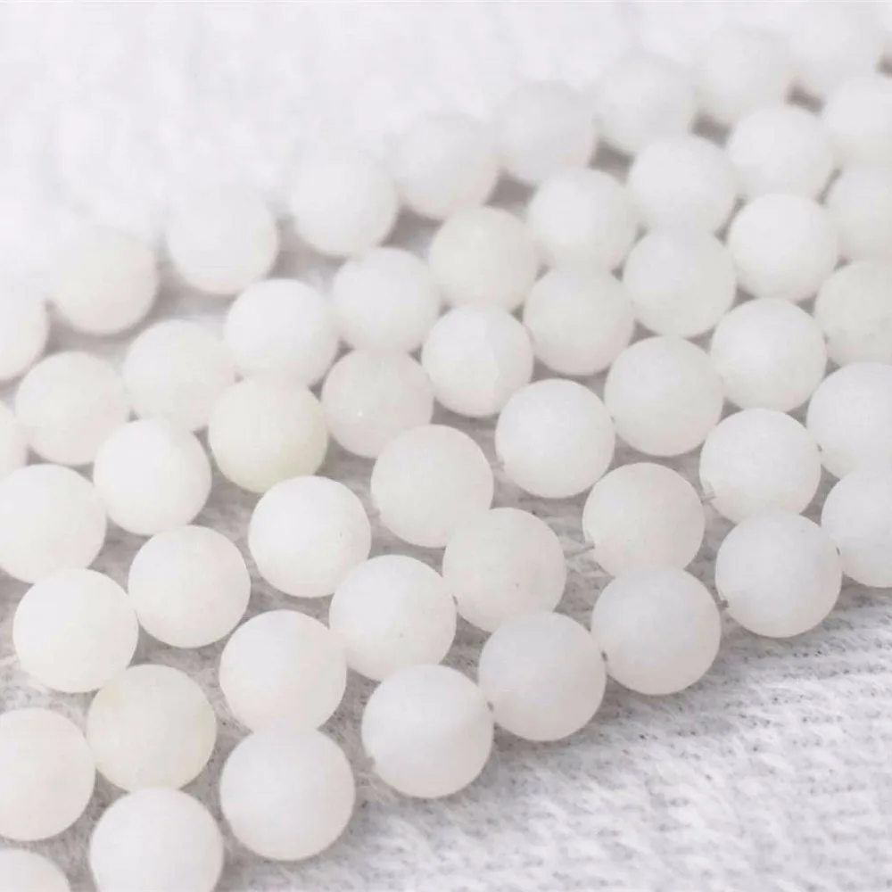Wholesale Natural White Jades Beads,4mm 6mm 8mm 10mm 12mm 14mm Jades Round Beads.DIY Jewelry Making Beads
Wholesale Natural White Jades Beads,4mm 6mm 8mm 10mm 12mm 14mm Jades Round Beads.DIY Jewelry Making Beads