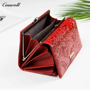 Genuine Leather Wallet Women Slim Purse Handbag Card Holder Ladies Magic Wallet Printing Clutch Wallet COSSROLL Brand
Genuine Leather Wallet Women Slim Purse Handbag Card Holder Ladies Magic Wallet Printing Clutch Wallet COSSROLL Brand