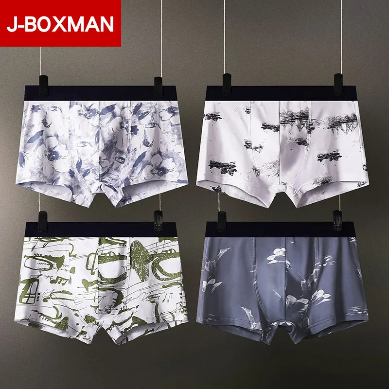 4 Pcs Underwear Men Boxer Chinese Ink Painting Breathable Cotton Men Boxer Underwear Cheap Men's Boxer Panties Male Underwear
4 Pcs Underwear Men Boxer Chinese Ink Painting Breathable Cotton Men Boxer Underwear Cheap Men's Boxer Panties Male Underwear