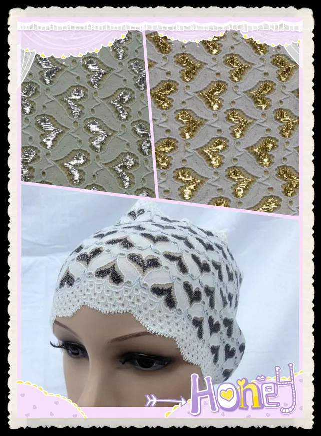 15cm luxurious metallic shining effect elastic jacquard lace, Muslim cap soft and elegant lace trims,XERY14300L
15cm luxurious metallic shining effect elastic jacquard lace, Muslim cap soft and elegant lace trims,XERY14300L