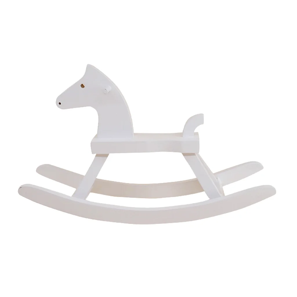Dollhouse Mini White Wooden Rocking Horse Baby Room Cockhorse Model Toys For 1/6 Garden Life Scenes Accessory
Dollhouse Mini White Wooden Rocking Horse Baby Room Cockhorse Model Toys For 1/6 Garden Life Scenes Accessory