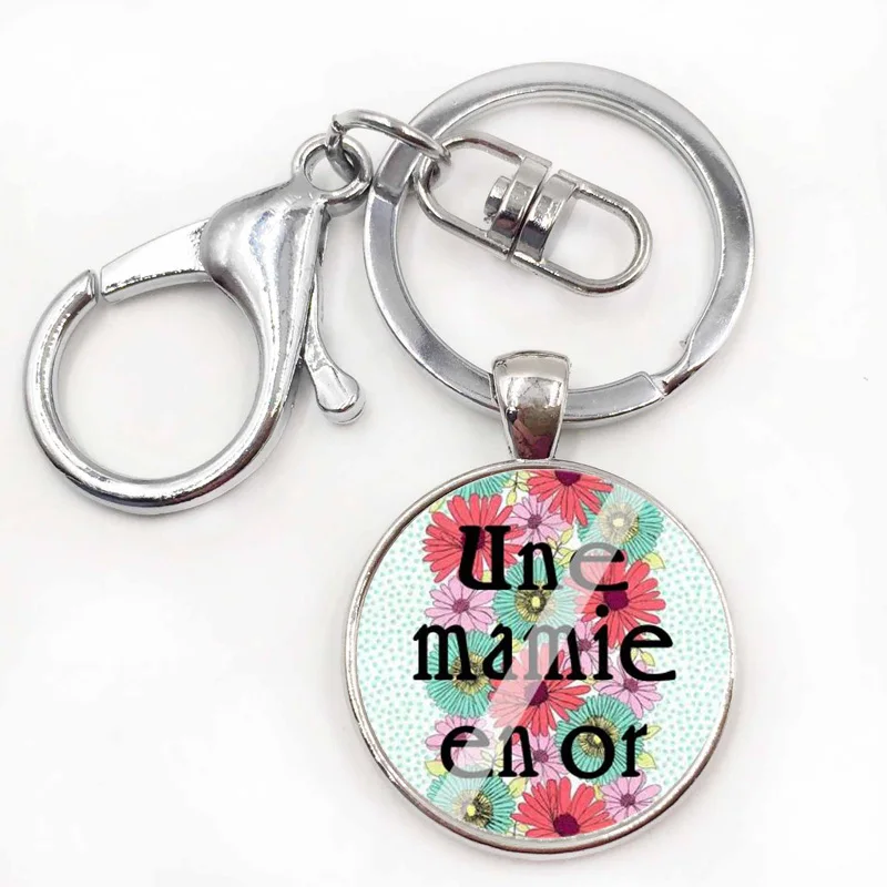 Elu papy de l'annee pendant keychain women charms Tues une Mamie qui dechire jewelry super papa mamie key chain ring family
Elu papy de l'annee pendant keychain women charms Tues une Mamie qui dechire jewelry super papa mamie key chain ring family