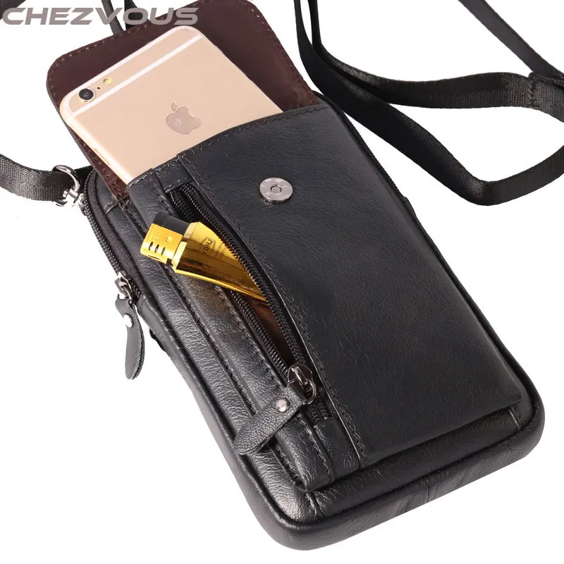 CHEZVOUS Phone Bag Case for iphone 5s 6 7 Belt Clip Pouch for iPhone X 8 7 6 Plus Soft Retro Genuine Leather Waist Pack 2 Size
CHEZVOUS Phone Bag Case for iphone 5s 6 7 Belt Clip Pouch for iPhone X 8 7 6 Plus Soft Retro Genuine Leather Waist Pack 2 Size