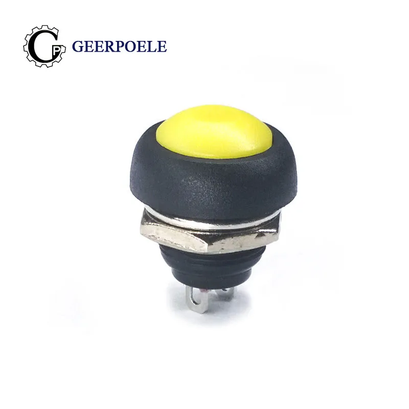 7 color 5 pcs/lot PBS-33B 12mm Push Button Switch Round Reset Color Reset Switch Waterproof switch
7 color 5 pcs/lot PBS-33B 12mm Push Button Switch Round Reset Color Reset Switch Waterproof switch