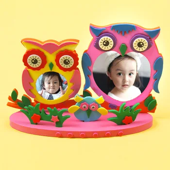 Kids Cartoon Animal EVA Photo Frame Craft Kits Baby DIY Creative Educational Toys Handmade Sticker Toys Gift
Kids Cartoon Animal EVA Photo Frame Craft Kits Baby DIY Creative Educational Toys Handmade Sticker Toys Gift
