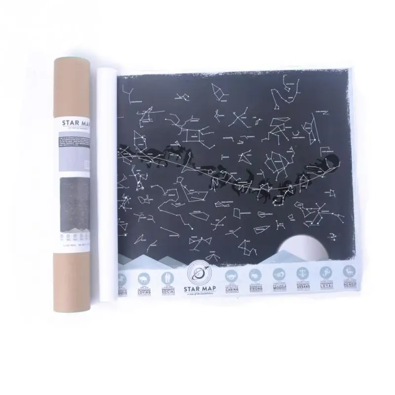 Wholesale Star Map Glow in Darkness Night Sky Constellations Zodiac Chart Poster Sticker
Wholesale Star Map Glow in Darkness Night Sky Constellations Zodiac Chart Poster Sticker