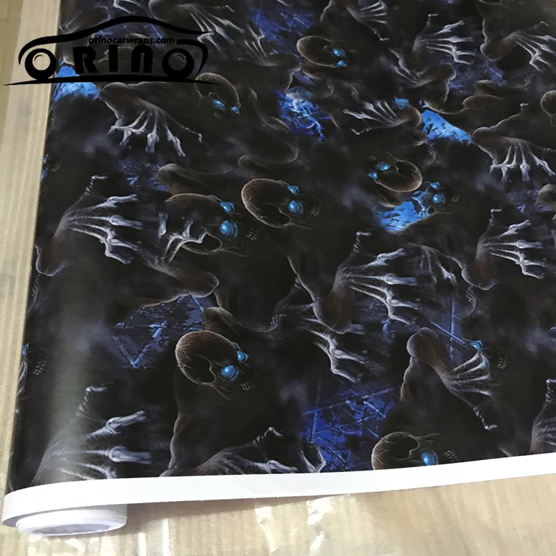 Skull Car Sticker Vinyl Film-19
