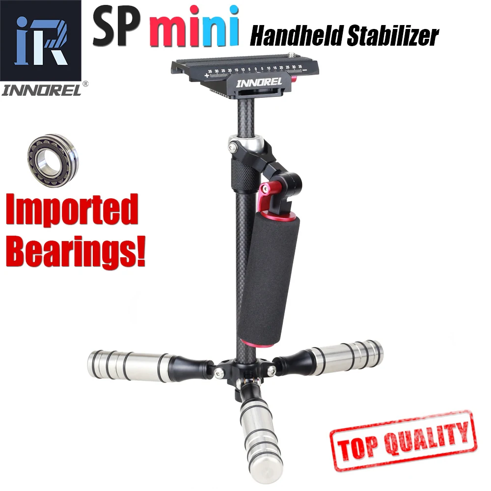 SP mini Handheld Stabilizer Lightweight Carbon Fiber steadicam for DSLR Video Camera DV Light Steady cam high build quality
SP mini Handheld Stabilizer Lightweight Carbon Fiber steadicam for DSLR Video Camera DV Light Steady cam high build quality