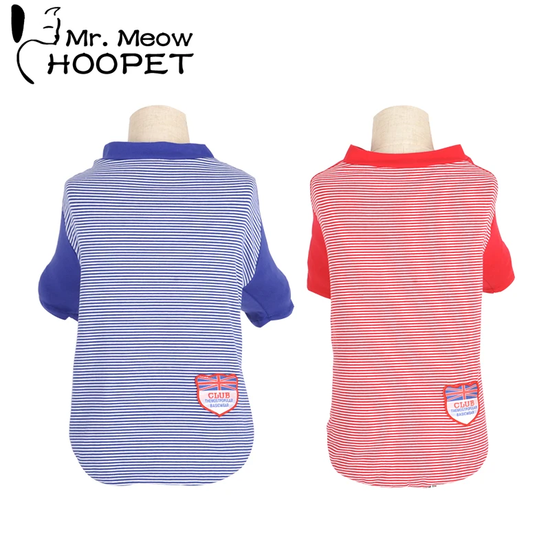 HOOPET Dog Sailor Suit Striped T-shirt Pet Dog Vest Cute Puppy Costume For Large dogs Soft Cotton Dog Clothes
HOOPET Dog Sailor Suit Striped T-shirt Pet Dog Vest Cute Puppy Costume For Large dogs Soft Cotton Dog Clothes