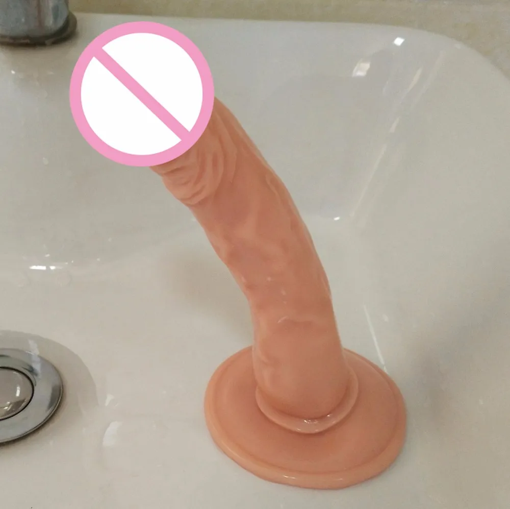 Силиконовый Фаллоимитатор На Присоске