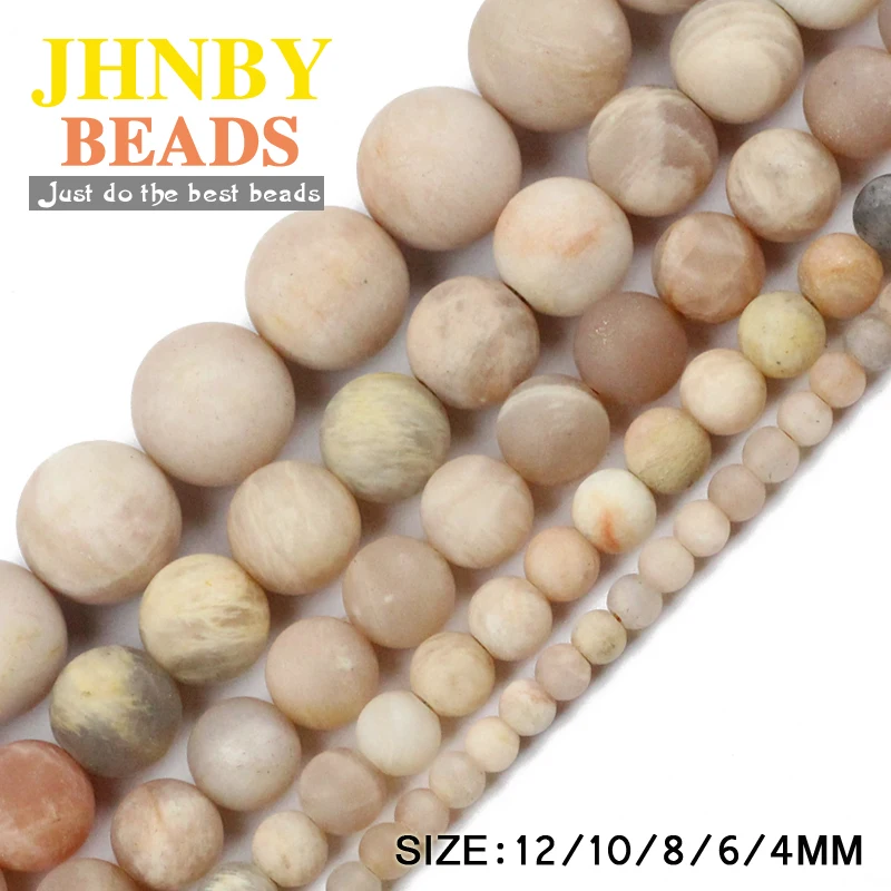 JHNBY AAA Matte Sun stone beads Natural Stone High quality 4/6/8/10/12MM Round ball Loose beads for jewelry bracelets making DIY
JHNBY AAA Matte Sun stone beads Natural Stone High quality 4/6/8/10/12MM Round ball Loose beads for jewelry bracelets making DIY