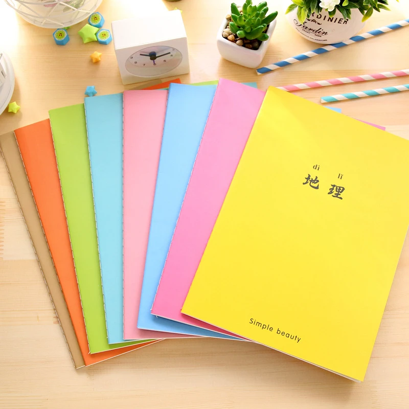DL BF97 early and high school class notebook candy color subjects this Chinese mathematics physics B5 cowhide homework this whol
DL BF97 early and high school class notebook candy color subjects this Chinese mathematics physics B5 cowhide homework this whol