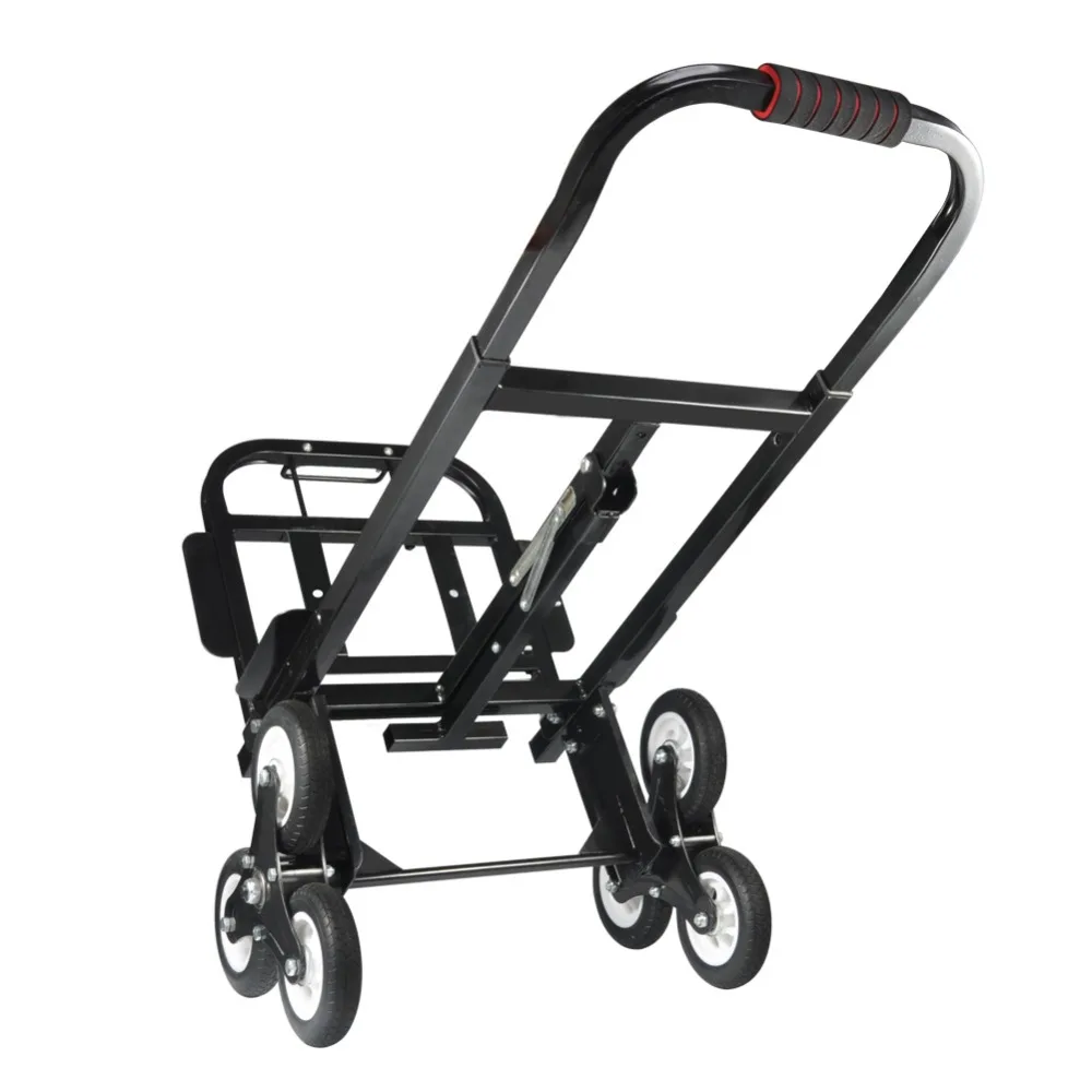 Stair Climber Hand Truck Barrow Hand Truck Bracket Roll Cart Tools Trolley SOLID RUBBER TIRES-440LBS
Stair Climber Hand Truck Barrow Hand Truck Bracket Roll Cart Tools Trolley SOLID RUBBER TIRES-440LBS
