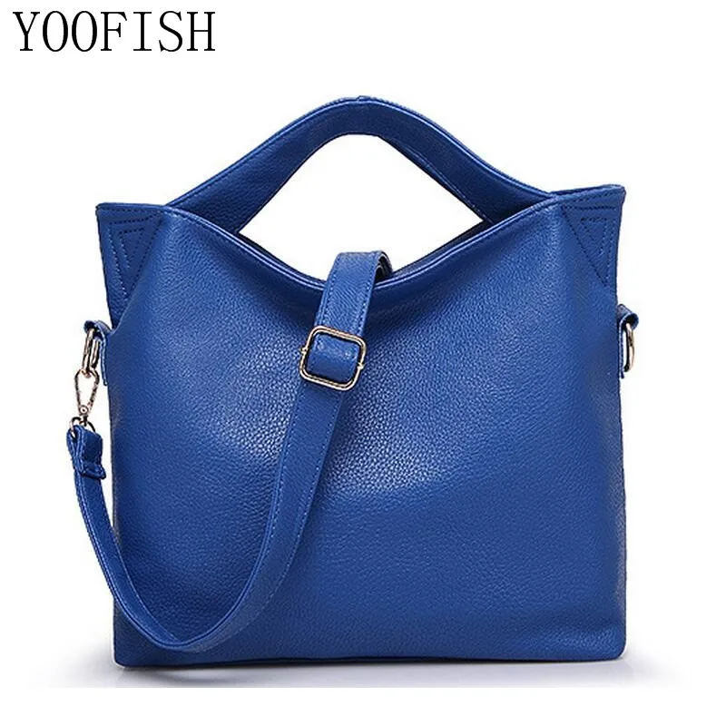 YOOFISH Women Versatile Handbag Soft Offer PU Leather bags Zipper messenger bag/ Splice grafting Vintage Shoulder Crossbody Bags
YOOFISH Women Versatile Handbag Soft Offer PU Leather bags Zipper messenger bag/ Splice grafting Vintage Shoulder Crossbody Bags