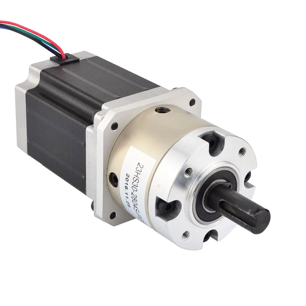 4:1 Planetary Gearbox Nema 23 Stepper Motor 4-lead 57 Extruder Gear Stepper Motor L=76mm for CNC Milling Machine
4:1 Planetary Gearbox Nema 23 Stepper Motor 4-lead 57 Extruder Gear Stepper Motor L=76mm for CNC Milling Machine