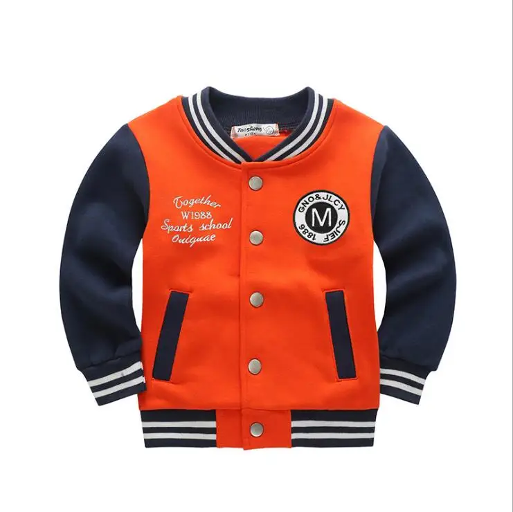 2 3 4 5 6 7 8 Years Baby Boy Baseball Jacket Clothes 2018 Kids Spring Autumn Letter Pattern Outwear Toddler Children Brand Coats
2 3 4 5 6 7 8 Years Baby Boy Baseball Jacket Clothes 2018 Kids Spring Autumn Letter Pattern Outwear Toddler Children Brand Coats
