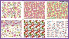 6 PACK/ LOT WATER DECAL NAIL ART NAIL TRANSFER STICKER FULL COVER FLOWER ZEBRA DAISY YU375-380
6 PACK/ LOT WATER DECAL NAIL ART NAIL TRANSFER STICKER FULL COVER FLOWER ZEBRA DAISY YU375-380