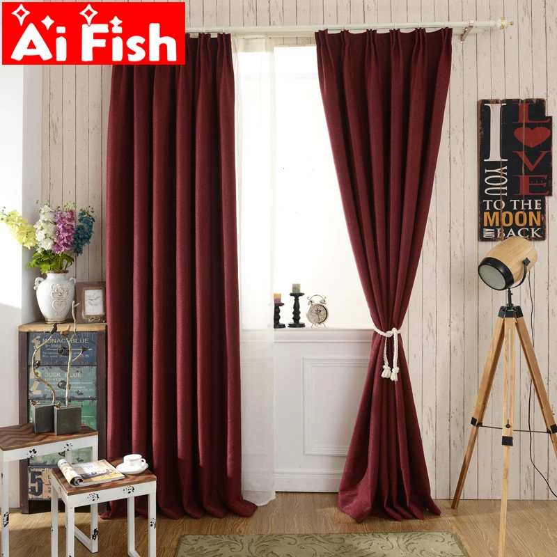 Solid Hemp Modern Blackout Window Fabrics Curtains For Living Room Thermal Insulation Thicking Curtains For Bedroom DF062-30
Solid Hemp Modern Blackout Window Fabrics Curtains For Living Room Thermal Insulation Thicking Curtains For Bedroom DF062-30