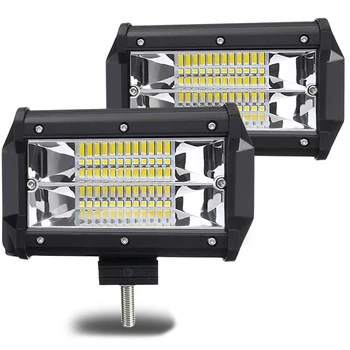 5 Inch 72W Offroad Led Work Light Bar Led Fog Lights 12V 24V For Driving Offroad Boat Car Tractor Truck 4x4 SUV ATV Off Road
5 Inch 72W Offroad Led Work Light Bar Led Fog Lights 12V 24V For Driving Offroad Boat Car Tractor Truck 4x4 SUV ATV Off Road