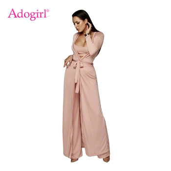 Adogirl Women Knitted 3 Piece Set Fashion Casual Outfits Cropped Camisole Top Long Sleeve Cardigan Wide Leg Pants Autumn Suits
Adogirl Women Knitted 3 Piece Set Fashion Casual Outfits Cropped Camisole Top Long Sleeve Cardigan Wide Leg Pants Autumn Suits