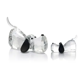 H&D Crystal Dog Figurine Collection Cut Glass Decorative Statue Animal Collection Paperweight Home Decorations,Set of 2
H&D Crystal Dog Figurine Collection Cut Glass Decorative Statue Animal Collection Paperweight Home Decorations,Set of 2