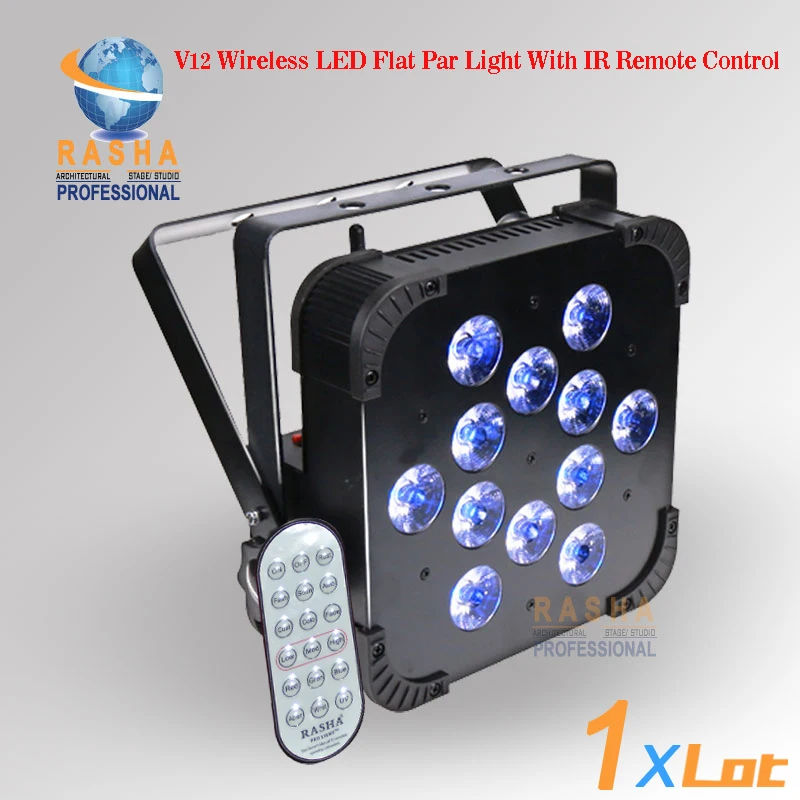 Rasha Hot Sale UK Stock Tax Free-12leds*18W 6in1 Wireless LED Flat Par Light Wifi LED Slim Par ADJ Par Projector Stage Lighting
Rasha Hot Sale UK Stock Tax Free-12leds*18W 6in1 Wireless LED Flat Par Light Wifi LED Slim Par ADJ Par Projector Stage Lighting