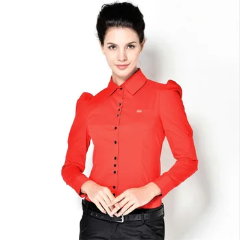 Spring Autumn Career White Shirt Female Long-sleeved Slim Shirt Formal Blouse Overalls Office woman OL Siamese Blouse
Spring Autumn Career White Shirt Female Long-sleeved Slim Shirt Formal Blouse Overalls Office woman OL Siamese Blouse