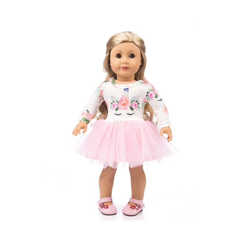 Cute Tutu Skirt Clothes Coat Girl Toy For 18 inch Doll Accessory Gril/'s Toy
