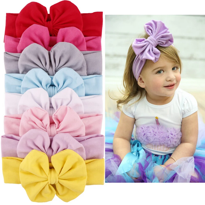 Good Quality New Girls Kids Baby Big Bow Hairband Headband Stretch Turban Knot Head Wrap Hats & Caps
Good Quality New Girls Kids Baby Big Bow Hairband Headband Stretch Turban Knot Head Wrap Hats & Caps