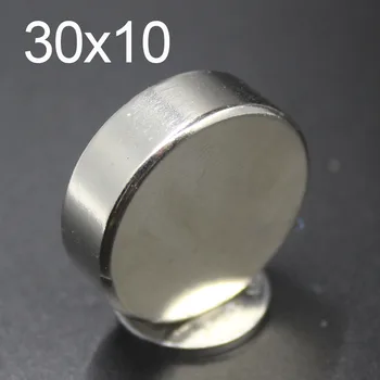 1/2/5 Pcs 30x10 Neodymium Magnet 30mm x 10mm N35 NdFeB Round Super Powerful Strong Permanent Magnetic imanes Disc 30x10
1/2/5 Pcs 30x10 Neodymium Magnet 30mm x 10mm N35 NdFeB Round Super Powerful Strong Permanent Magnetic imanes Disc 30x10
