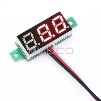 Digital Voltmeter DC 0 ~100V Voltage Meter/Panel Meter Red Led display Digital Meter DC 12V 24V Volt Meter/Power Monitor/Tester 
Digital Voltmeter DC 0 ~100V Voltage Meter/Panel Meter Red Led display Digital Meter DC 12V 24V Volt Meter/Power Monitor/Tester