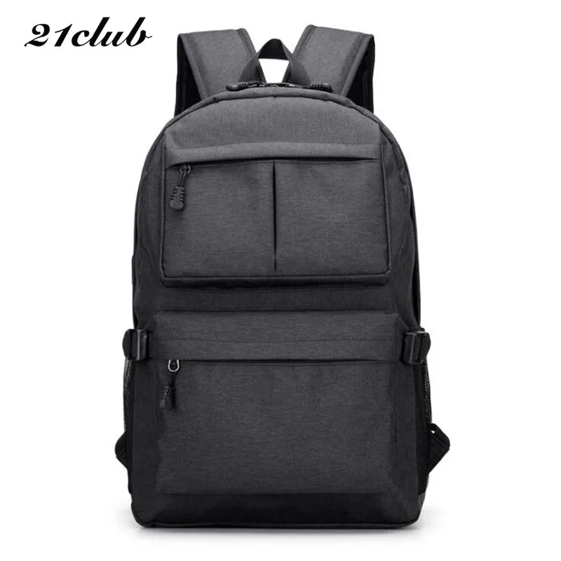 21CLUB Brand Casual Solid Color Large capacity Waterproof Rucksack Travel Preppy style Men Or Women Multifunction Backpack
21CLUB Brand Casual Solid Color Large capacity Waterproof Rucksack Travel Preppy style Men Or Women Multifunction Backpack