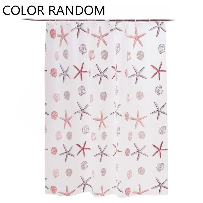 Random Color Bathroom Shell Waterproof Proof Shower Curtain With 12pcs Curtain Hooks Rings Shell Waterproof Shower Curtain
Random Color Bathroom Shell Waterproof Proof Shower Curtain With 12pcs Curtain Hooks Rings Shell Waterproof Shower Curtain