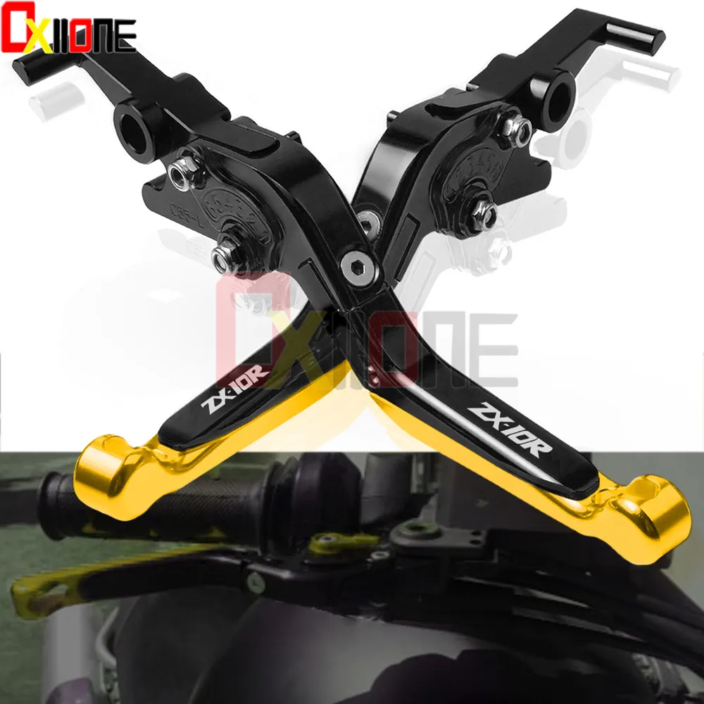 CNC Motorcycle Brakes Clutch Levers For KAWASAKI ZX10R 2006-2015 2011 2012 Motorcross Accessories Adjustable Folding Lever
CNC Motorcycle Brakes Clutch Levers For KAWASAKI ZX10R 2006-2015 2011 2012 Motorcross Accessories Adjustable Folding Lever