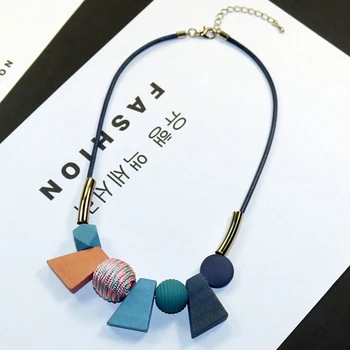 Autumn, winter, new style, impact, color, geometry, wooden pendant, hand line, ball, accessories, decoration, female clavicle c
Autumn, winter, new style, impact, color, geometry, wooden pendant, hand line, ball, accessories, decoration, female clavicle c