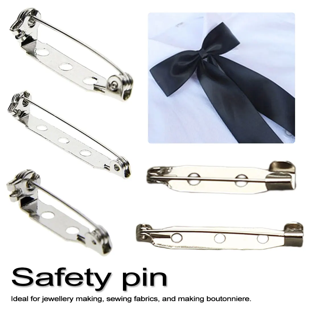 10 PCs/lot Silvery White Brooch Pins 2.5 to 3.8cm Brooch Safety Lock Pin DIY Jewelry Summer Dress Accessories Parts
10 PCs/lot Silvery White Brooch Pins 2.5 to 3.8cm Brooch Safety Lock Pin DIY Jewelry Summer Dress Accessories Parts