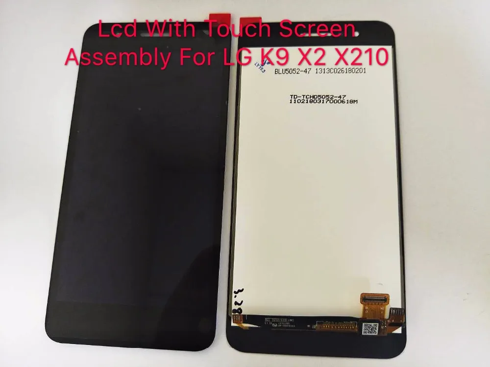 DGGROWING 100% No Dead Pixel Lcd Replacement For LG K9 X2 X210 LM-X210HM X2 LCD Display With Touch Screen Complete + Free Tools
DGGROWING 100% No Dead Pixel Lcd Replacement For LG K9 X2 X210 LM-X210HM X2 LCD Display With Touch Screen Complete + Free Tools