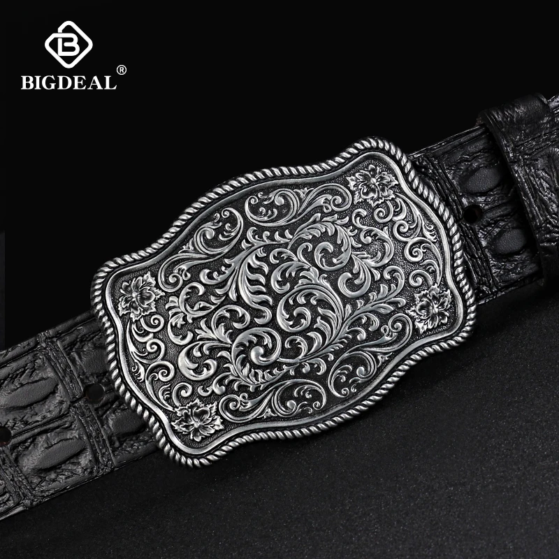 BIGDEAL Original Cowhide Belt for Men Pin Buckle Full Grain Leather Belt for Jeans Wide Strap High Quality Cummerbunds
BIGDEAL Original Cowhide Belt for Men Pin Buckle Full Grain Leather Belt for Jeans Wide Strap High Quality Cummerbunds