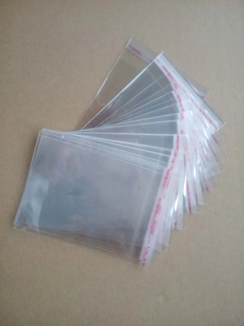 2000 шт. самоклеящиеся маленькие пластиковые пакеты прозрачные для пищевых