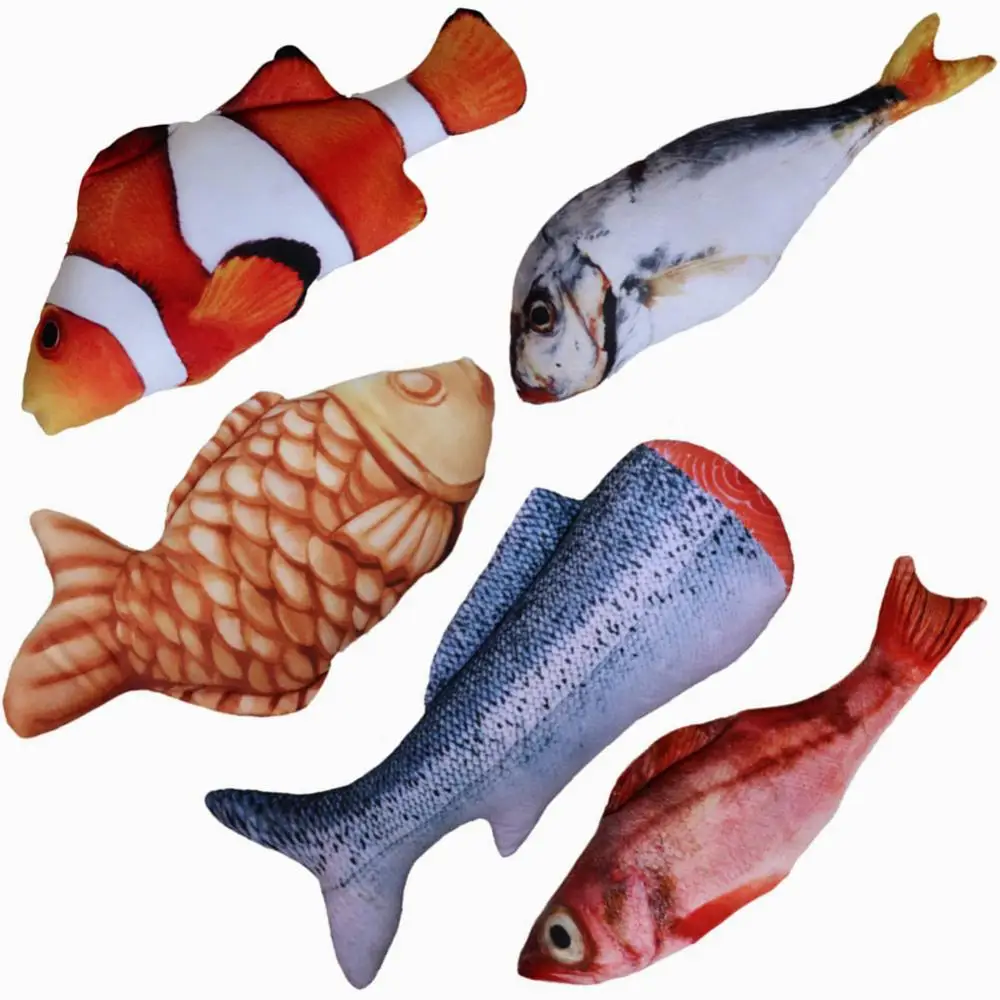 Plush Catnip Fish Toy for Cat Pet Chew Mint Fish Toys Pillow Cat Scratch Board Scratching Post 2 Size
Plush Catnip Fish Toy for Cat Pet Chew Mint Fish Toys Pillow Cat Scratch Board Scratching Post 2 Size